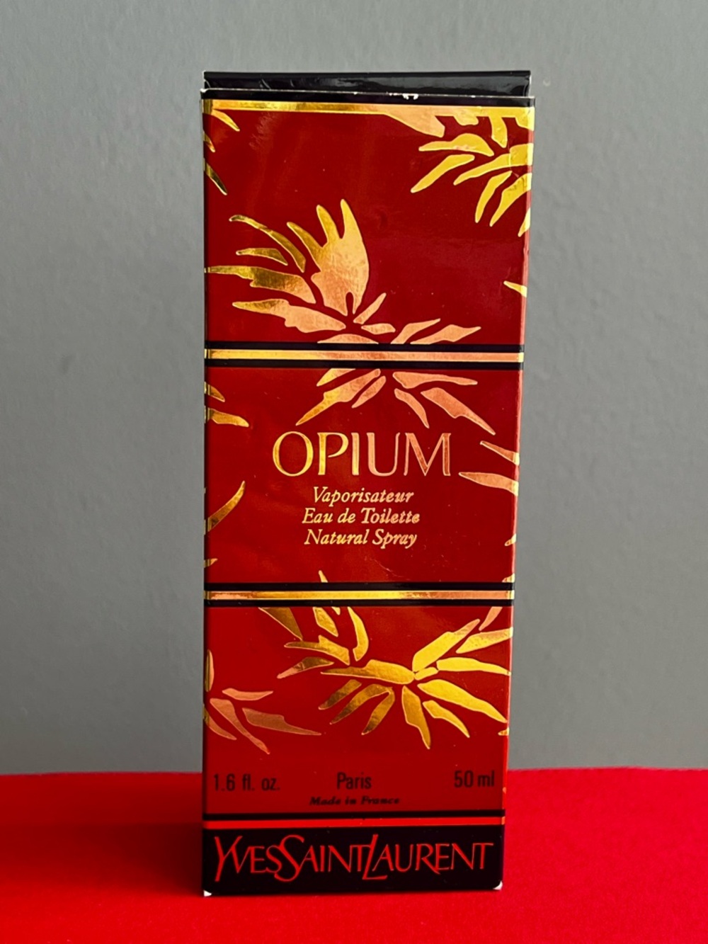 Vintage Yves Saint Laurent Opium Eau de Toilette Spray Perfume is New with Box